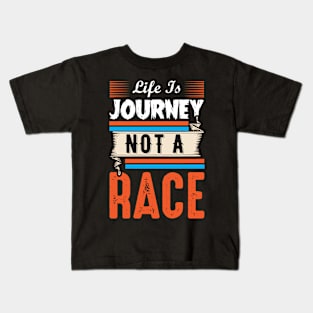 life is a journey Kids T-Shirt